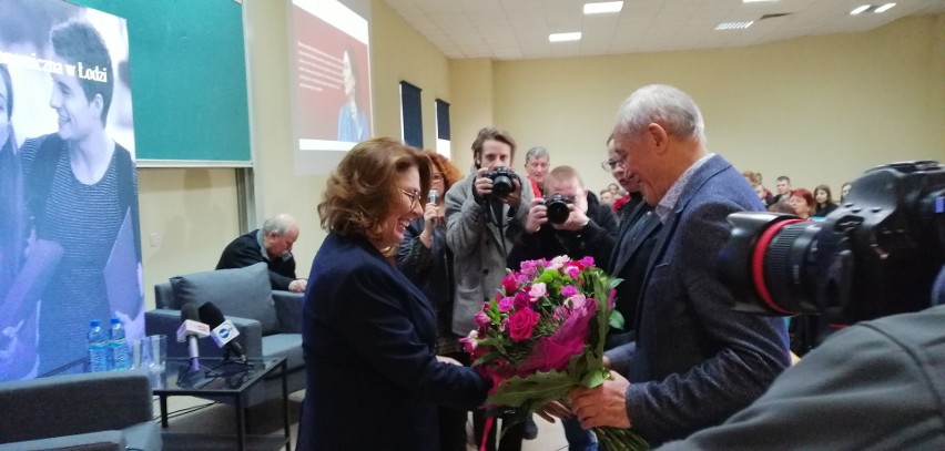 Małgorzata Kidawa- Błońska przyjechała do Łodzi 