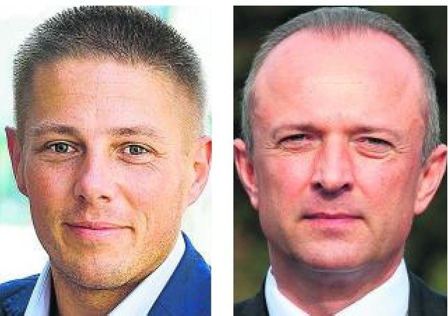 (od lewej) Marcin Chłodnicki i Krzysztof Adamczyk