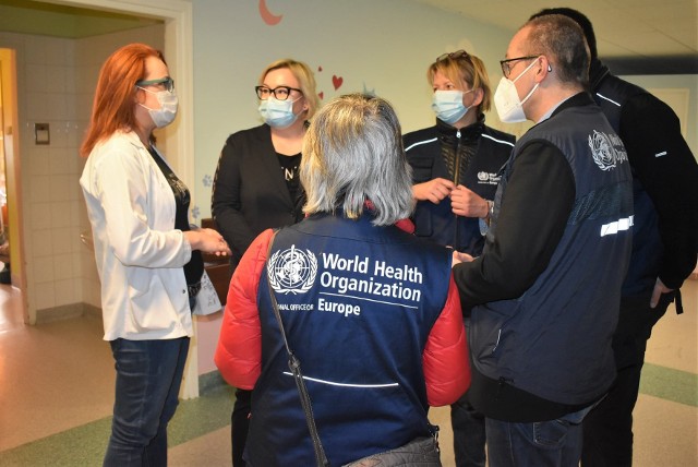 Eksperci Światowej Organizacji Zdrowia WHO odwiedzili Wojewódzki Szpital w Przemyślu.