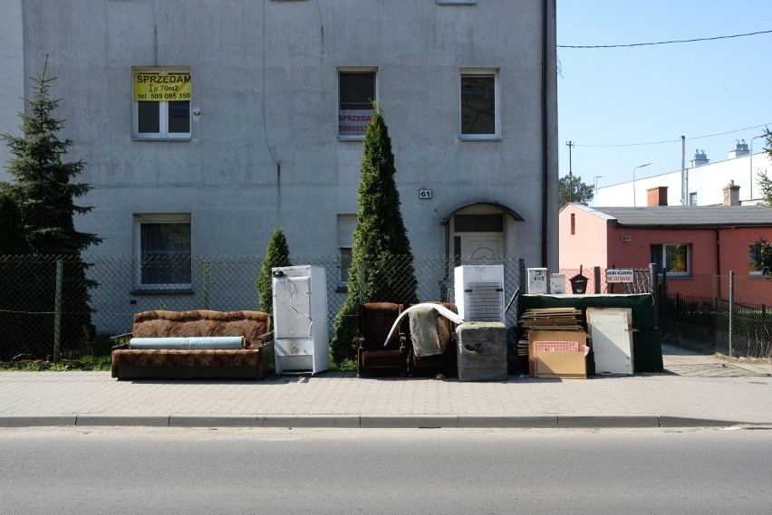 Odpady wielkogabarytowe z ul. Kopanina będą zabrane