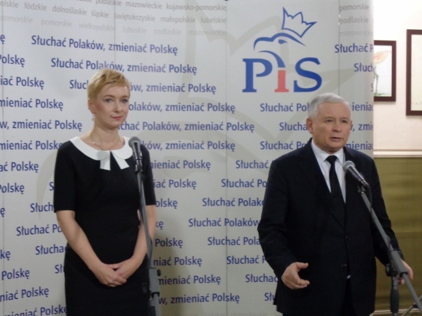 Kaczyński we Wrocławiu: Z całego serca proszę o głos na kandydatkę PiS  (FILM, ZDJĘCIA)