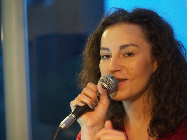 Renata Tuszyńska latem wzięła udział w jednym z koncertów z cyklu Muzyczne Piątki w kawiarni Centrum Astoria