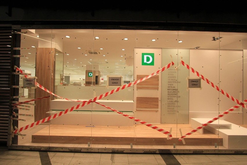 Powstaje już sklep sieci obuwniczej Deichmann w Galerii...