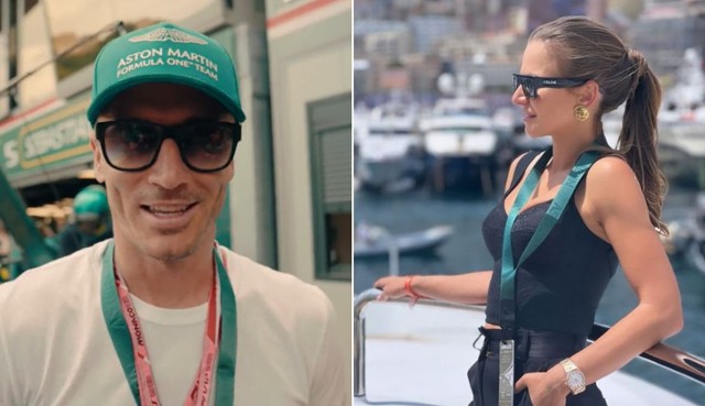 Robert Lewandowski gościem na GP Formuły 1 w Monako. Do padoku zaprosił go Aston  Martin | Gol24