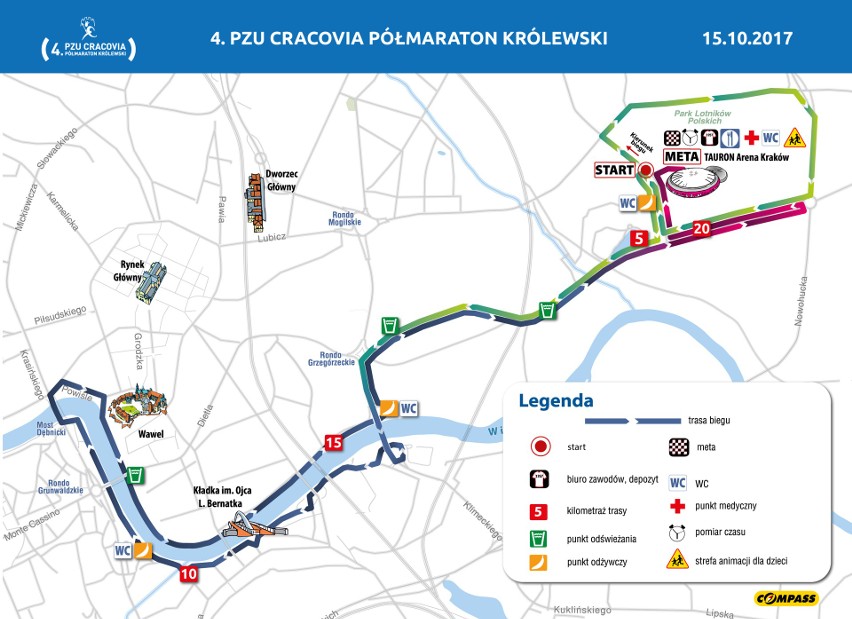 Półmaraton Królewski 2017: będą utrudnienia na ulicach Krakowa 