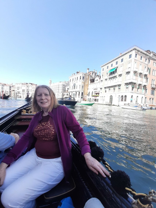 Elżbieta Frejowska podczas wycieczki do Wenecji. Więcej na kolejnych zdjęciach