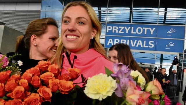 Angelique Kerber na poznańskiej Ławicy mogła liczyć na gorące powitanie nie tylko najbliższej rodziny