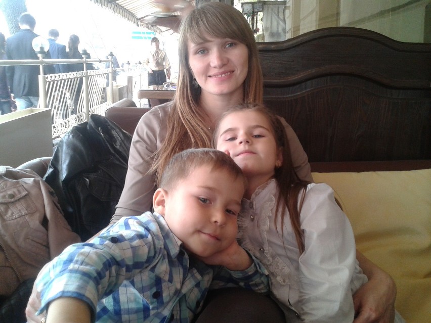 29-letnia Vasylyna ze Lwowa marzy tylko o tym, by wrócić do swoich dzieci