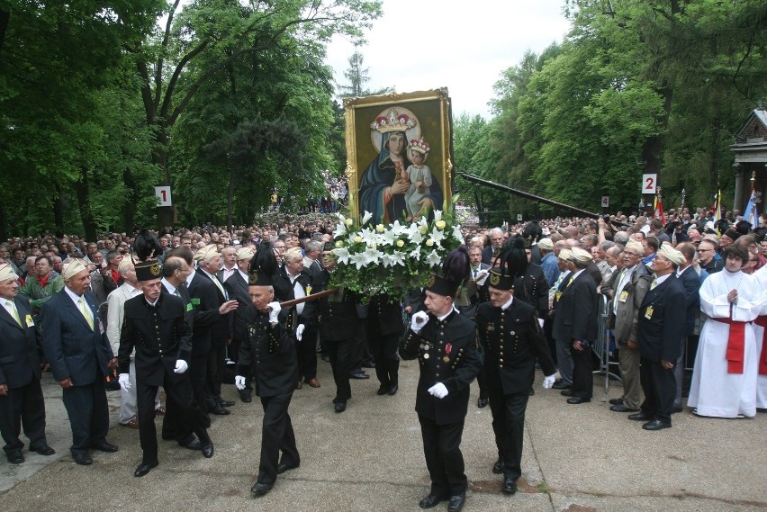 Pielgrzymka mężczyzn do Piekar Śląskich 2014 w obiektywie DZ