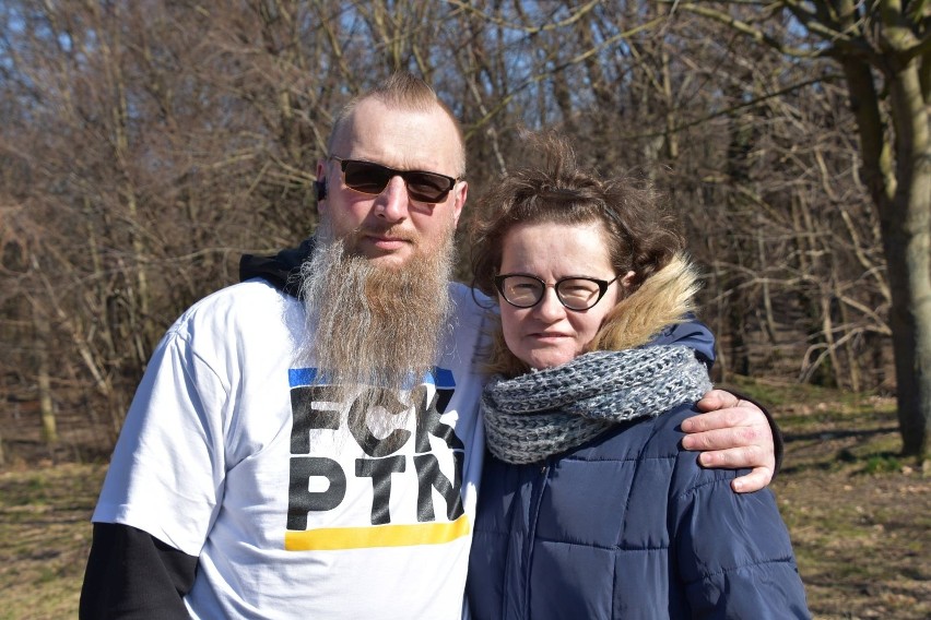 Olimpia Bombińska i Tomasz Głogowski - wolontariusze