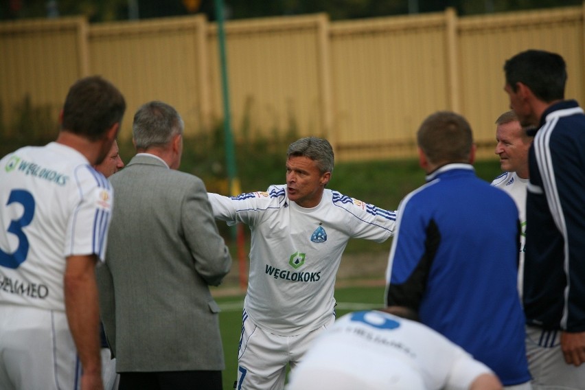 Wielkie Derby Śląska 2014: Dawne gwiazdy w akcji. Mecz Mistrzowie vs. Oldboje [ZDJĘCIA]