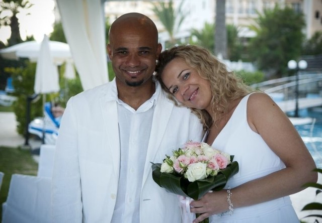 Na Cyprze Edi Andradina poślubił Magdę, którą poznał dwa lata temu na weselu Radosława Cierzniaka, również byłego zawodnika Korony Kielce.