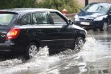 Burze z gradem w woj. podlaskim. Pierwszy stopień zagrożenia. Strażacy wyjeżdżali do 60 zdarzeń