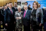 Strażacy z Poddębic spotkali się z prezydentem RP. Andrzej Duda podziękował za pomoc w usuwaniu skutków sierpniowej nawałnicy (FOTO)