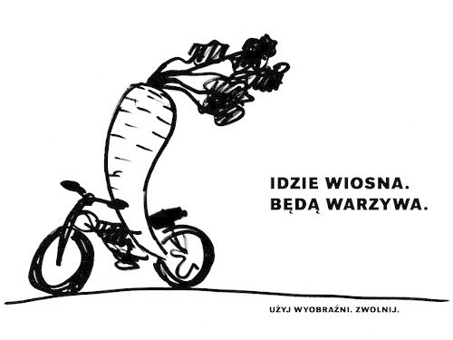 Warzywo na motocyklu