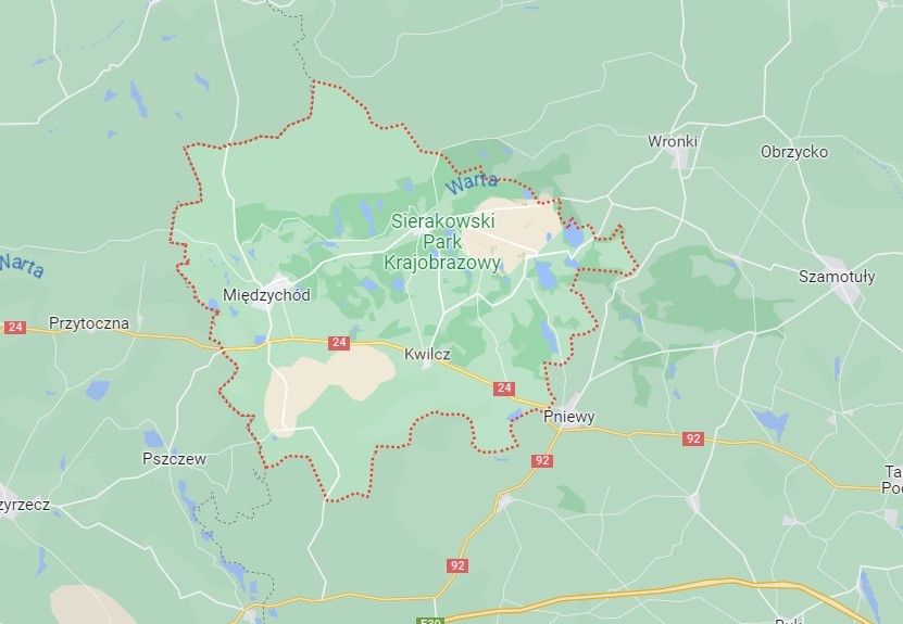Powiat międzychodzki – 59 133 (emisja dwutlenku węgla t/r)