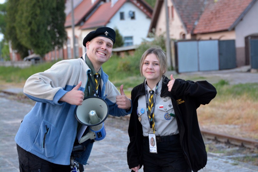 W Więcborku spotkało się kilkuset harcerz i zuchów z...