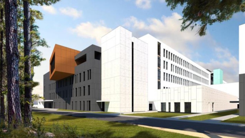 Talk ma wyglądać nowy, główny budynek szpitala na Bielanach