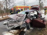 Śmiertelny wypadek w Mysłowicach. Kierowca uderzył w drzewo na ulicy Długiej. Zginął mimo reanimacji