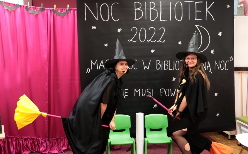 "Noc bibliotek 2022" w Bibliotece miejskiej w Grudziądzu