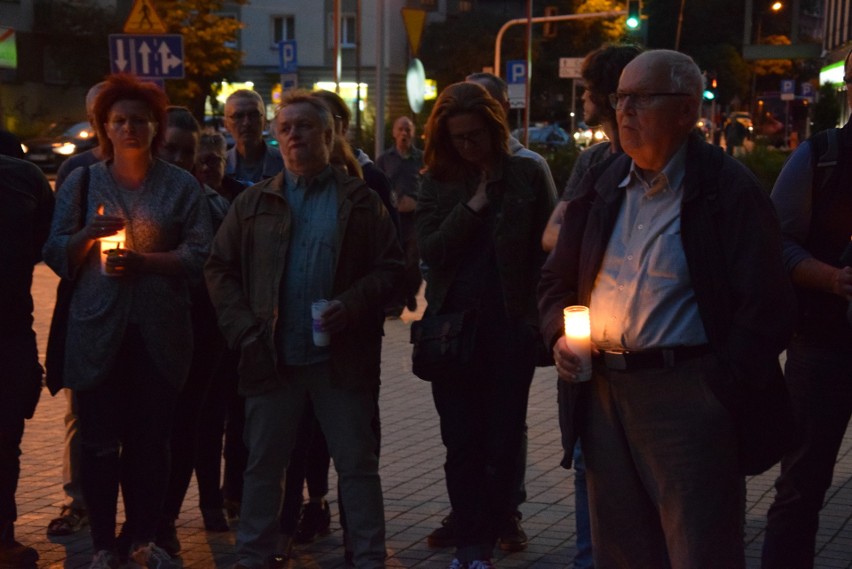 Protest przed Sądem Okręgowym w Katowicach we wtorek 25...