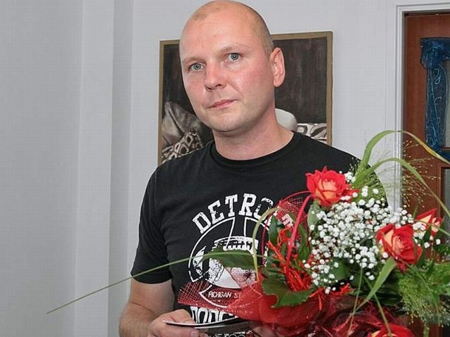Marek Fijałkowski ostatnio swoje prace zaprezentował w grudziądzkiej Fabryce Historii
