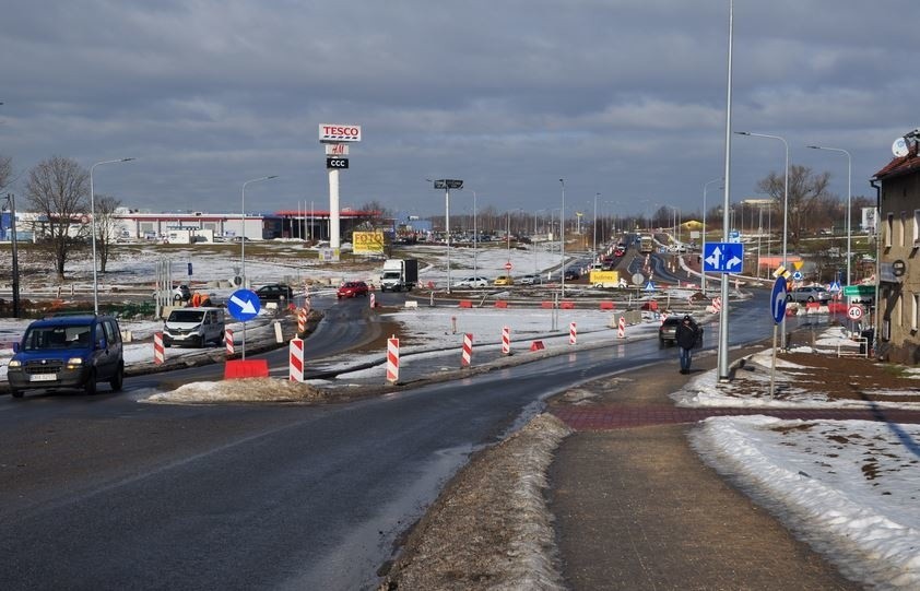 Zaawansowanie prac na budowie obwodnicy Wałbrzycha, której...