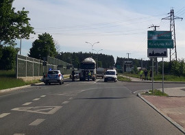 Księżyno Kolonia - Horodniany. Kolejny wypadek na skrzyżowaniu