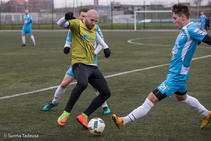 Sparing Błękitnych Stargard z Bałtykiem Koszalin [ZDJĘCIA]