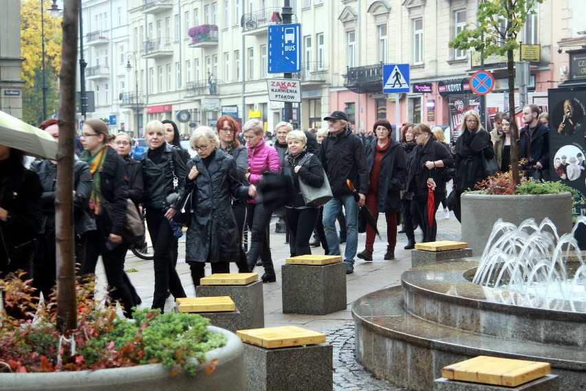 Duża frekwencja na Czarnym Proteście w Lublinie (ZDJĘCIA, WIDEO)