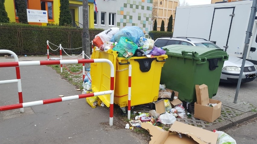 Fordońskie ulice w okolicach osiedla Szybowników