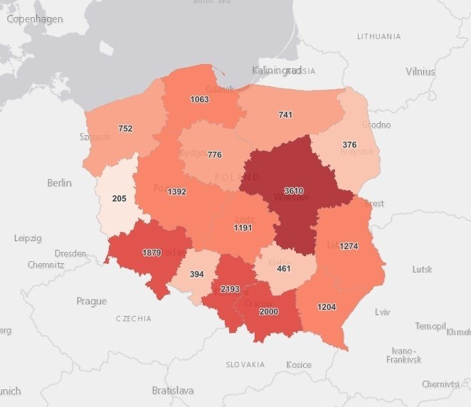 Aktualne dane o zachorowaniach na koronawirusa w Szczecinie,...