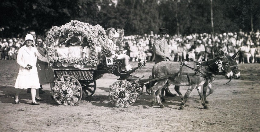 Korso kwiatowe - Sopot 1929 rok