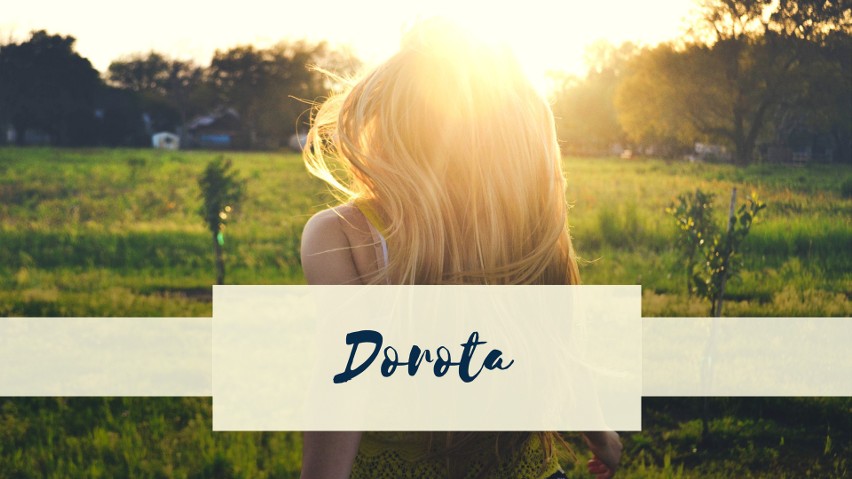 Imię Dorota może wywołać negatywne skojarzenia w Rosji -...