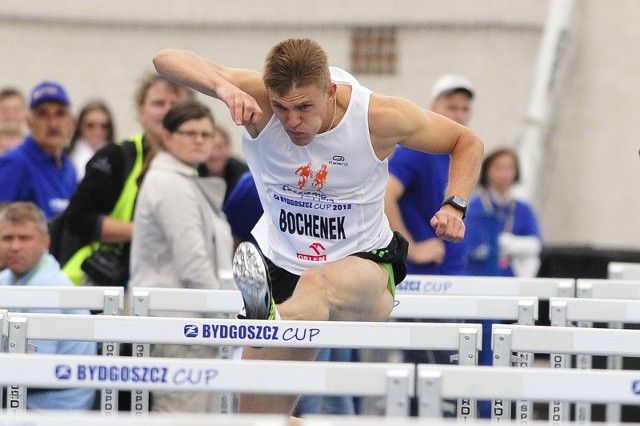 Dominik Bochenek (Zawisza Bydgoszcz) osiągnął 7,65 na 60 m przez płotki podczas mityngu Pedro's Cup w Łodzi.