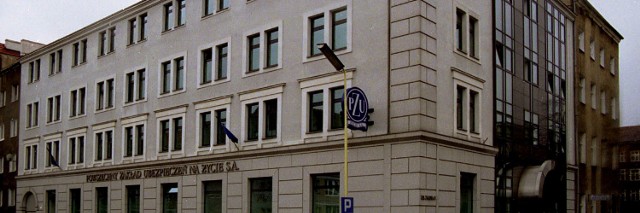 Siedziba PZU przy ul. Farnej w Szczecinie.