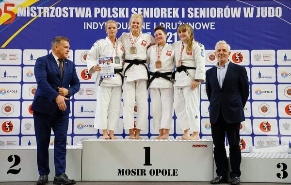 Podium MP w kategorii 70 kg zostało zdominowane przez zawodniczki Akademii Judo Poznań