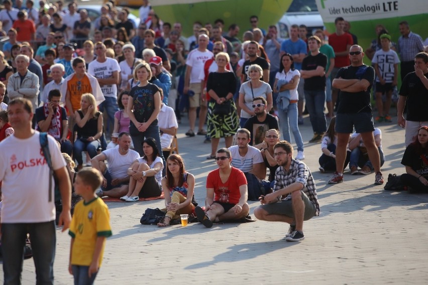 MŚ siatkarzy 2014 FanZone przed Spodkiem