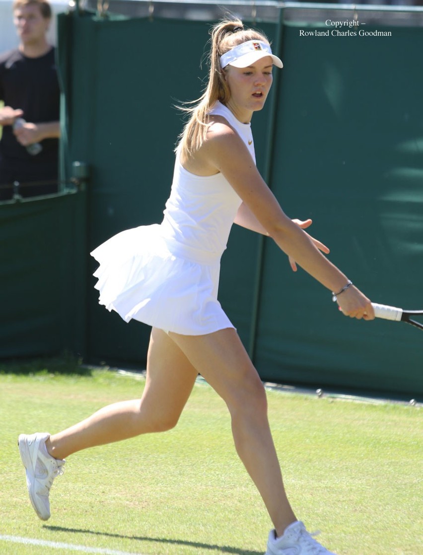 Martyna Kubka na kortach Wimbledonu