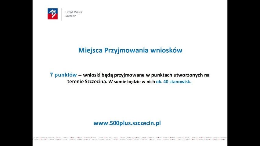 500+ na dziecko w Szczecinie. Składanie wniosków od 1 kwietnia