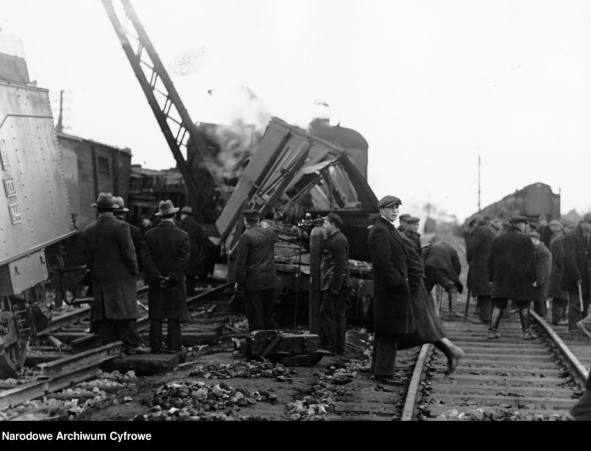 1931 rok. Katastrofa kolejowa pod Rogowem