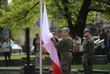 2 maja - Dzień Flagi Rzeczypospolitej Polskiej. W Katowicach uroczyście podniesiono flagę państwową