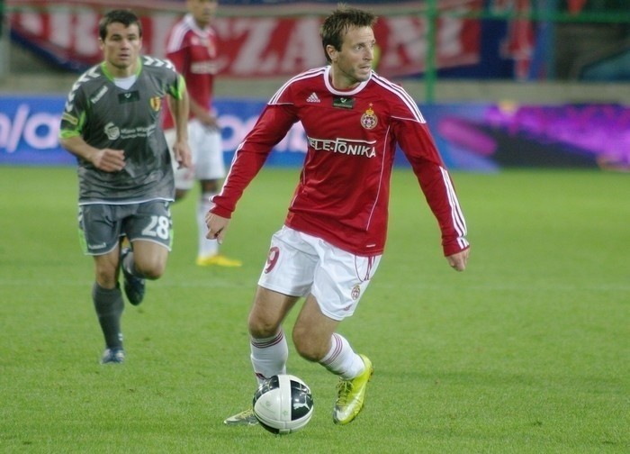 Maciej Żurawski bronił barw Wisły Kraków przez 7 sezonów