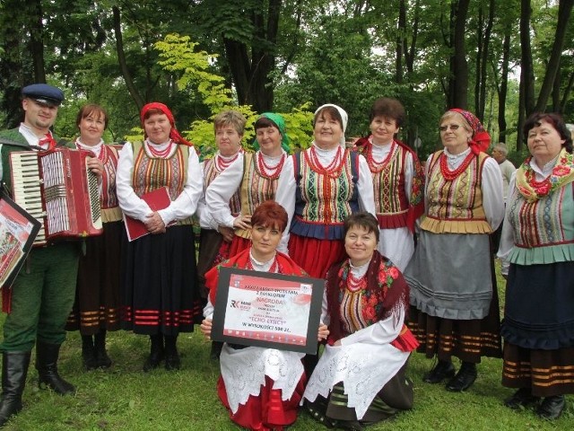 Nagrodę imienia Haliny Szelestowej otrzymał zespół śpiewaczy "Echo Łysicy&#8221; z Bielin.