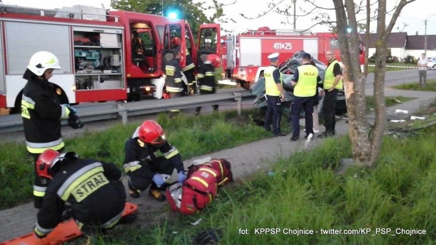 Wypadek w Nieżychowicach 7.05.2018