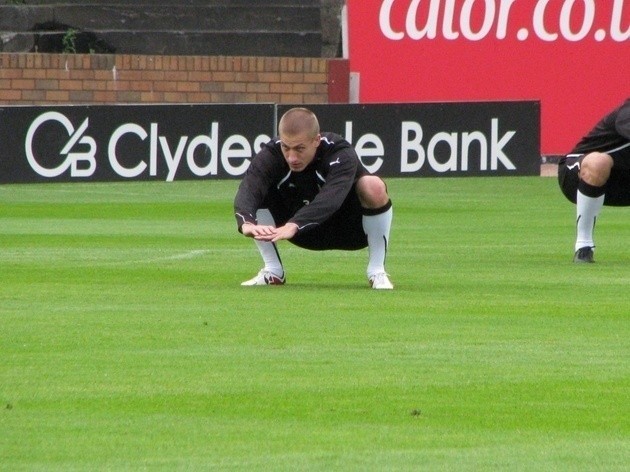 Śląsk trenował na stadionie w Dundee