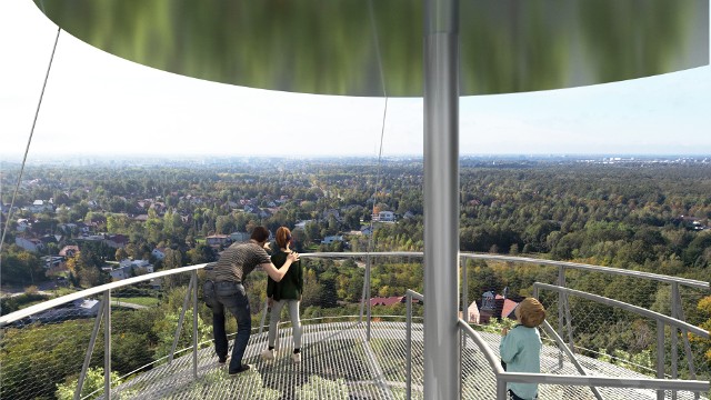 Wieża widokowa na Górce Rogowskiej ma zapewnić dobry widok na Łódź i Las Łagiewnicki mimo rozrastającej się zieleni