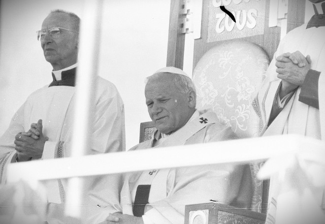 Jan Paweł II podczas pierwszej pielgrzymki do Polski