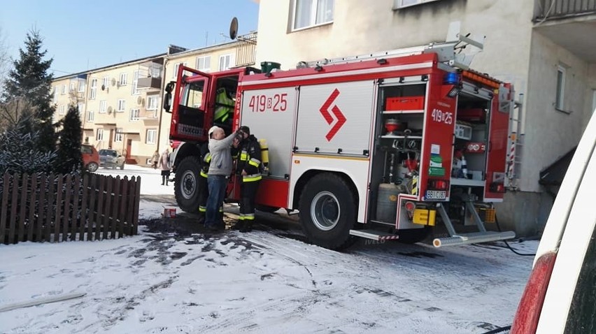 Doszło tam do pożaru domu.