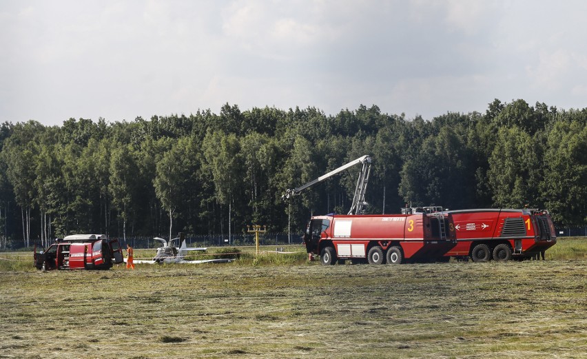 Na lotnisku w podrzeszowskiej Jasionce rozbiła się...